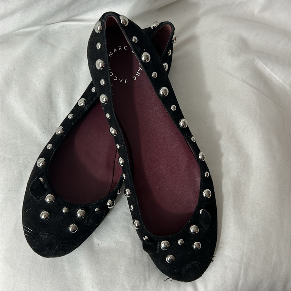MARC BY MARC JACOBS - Studded Cat Ballet Flats